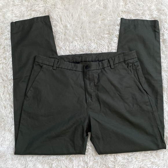 Lululemon men’s ABC dark green pants - Picture 2 of 11